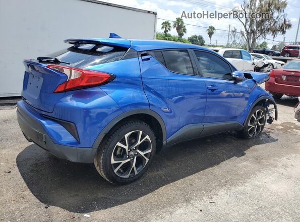 JTNKHMBX6J1008761 2018 TOYOTA C-HR Blue Tył prawy