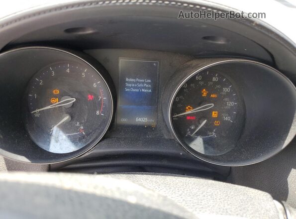 JTNKHMBX6J1008761 2018 TOYOTA C-HR Blue Widok zestawu wskaźników