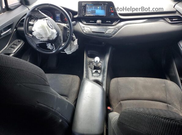 JTNKHMBX6J1008761 2018 TOYOTA C-HR Blue Widok deski rozdzielczej