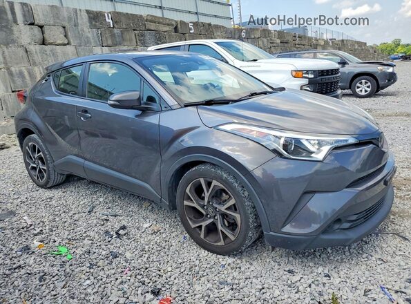 JTNKHMBX6K1036688 2019 TOYOTA C-HR Gray Delantero derecho