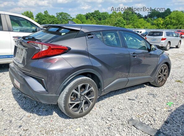 JTNKHMBX6K1036688 2019 TOYOTA C-HR Gray Trasero derecho