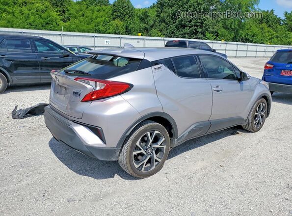 JTNKHMBX6K1046833 2019 TOYOTA C-HR Silver Tył prawy