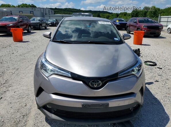 JTNKHMBX6K1046833 2019 TOYOTA C-HR Silver Widok z przodu
