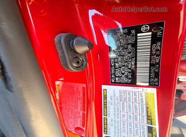JTNKHMBX6L1072107 2020 TOYOTA C-HR Красный 