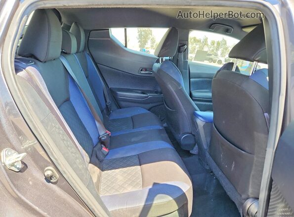 JTNKHMBX6M1101509 2021 TOYOTA C-HR Gray Rear seats view