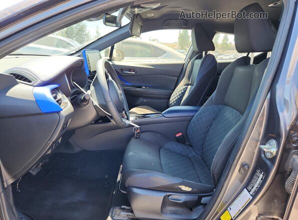 JTNKHMBX6M1101509 2021 TOYOTA C-HR Gray Front interior view