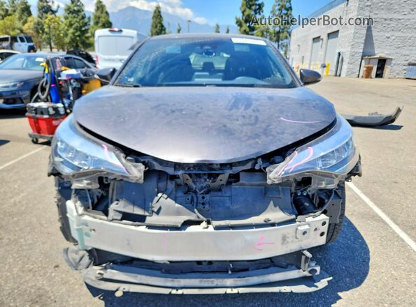 JTNKHMBX6M1101509 2021 TOYOTA C-HR Gray Front view