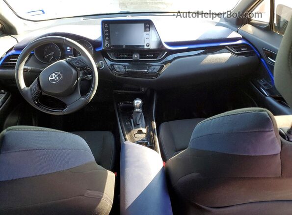 JTNKHMBX6M1103972 2021 TOYOTA C-HR White Առջևի վահանակի տեսք