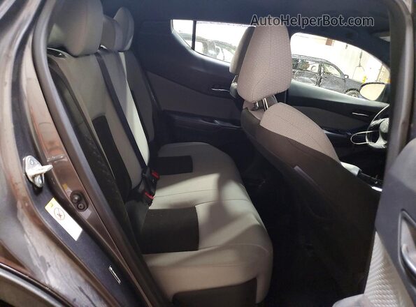 JTNKHMBX7K1019415 2019 TOYOTA C-HR Gray Vista de los asientos traseros