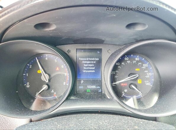 JTNKHMBX7K1025103 2019 TOYOTA C-HR Gray Instrument cluster view