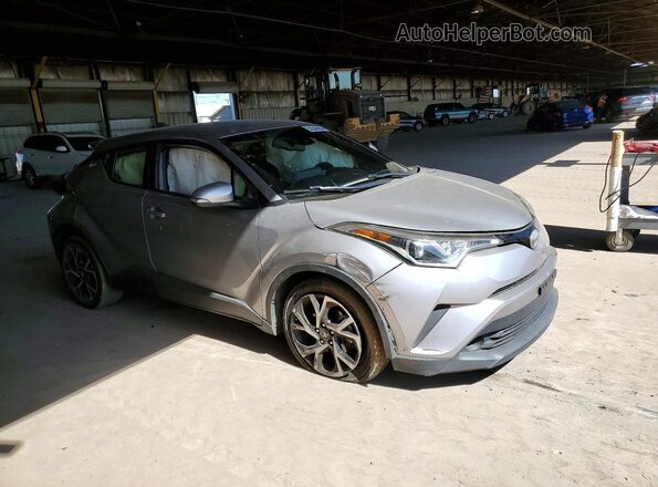 JTNKHMBX7K1033072 2019 TOYOTA C-HR Серебряный Передняя правая четверть