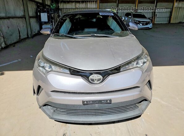 JTNKHMBX7K1033072 2019 TOYOTA C-HR Серебряный Вид спереди