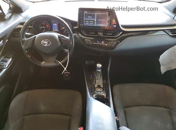 JTNKHMBX7K1033072 2019 TOYOTA C-HR Серебряный Вид панели приборов