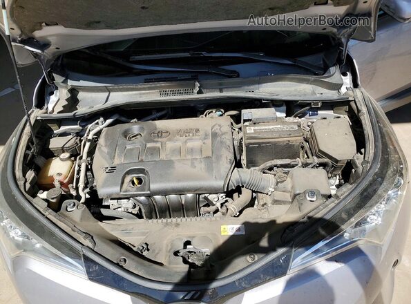 JTNKHMBX7K1033072 2019 TOYOTA C-HR Серебряный Вид задней части салона