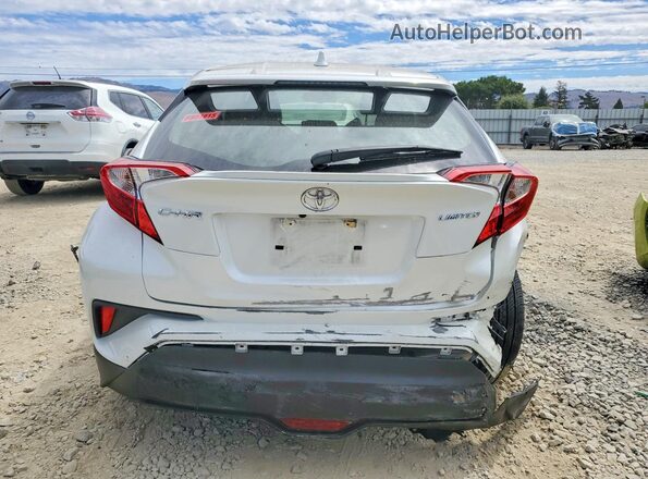 JTNKHMBX7K1062300 2019 TOYOTA C-HR White Widok z tyłu