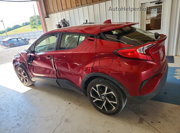 JTNKHMBX7L1065375 2020 TOYOTA C-HR Красный Задняя левая четверть