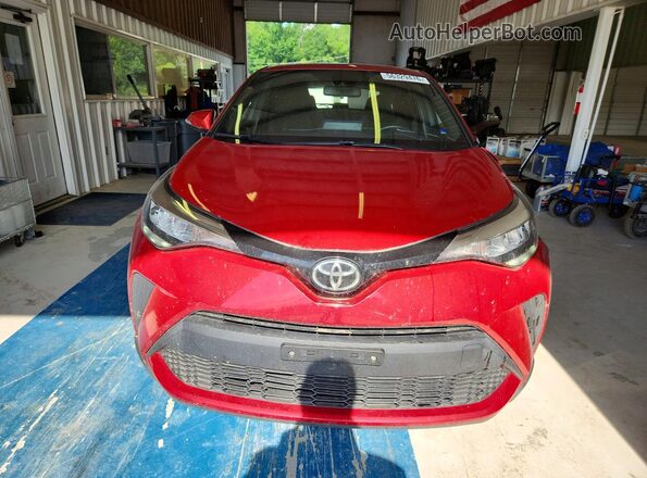 JTNKHMBX7L1065375 2020 TOYOTA C-HR Красный Вид спереди