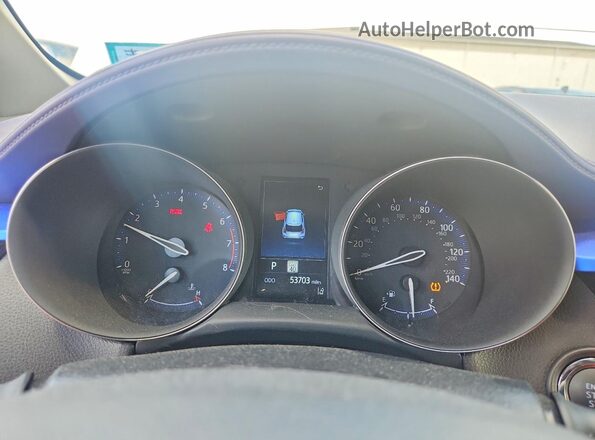 JTNKHMBX7M1097616 2021 TOYOTA C-HR White ხელსაწყოთა პანელის ხედი