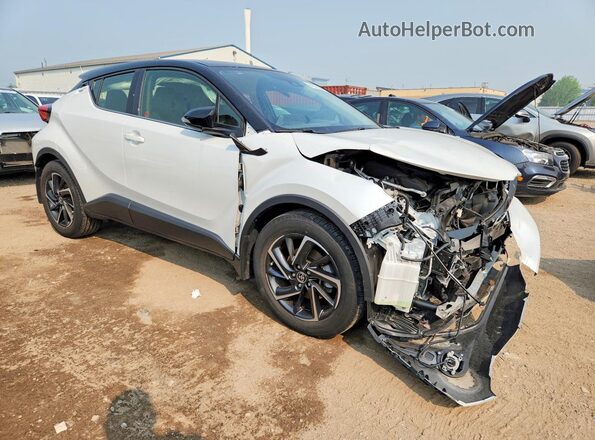 JTNKHMBX7N1130678 2022 TOYOTA C-HR White Przód prawy