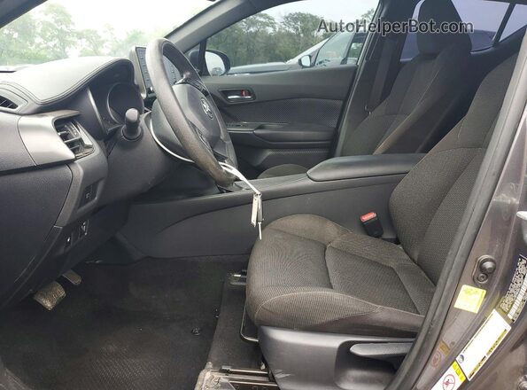 JTNKHMBX8K1022467 2019 TOYOTA C-HR Gray Front interior view