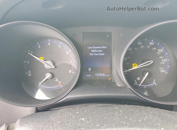 JTNKHMBX8K1022467 2019 TOYOTA C-HR Gray Instrument cluster view
