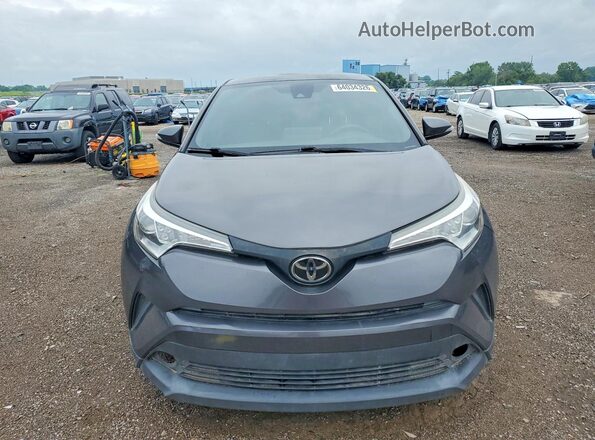 JTNKHMBX8K1022467 2019 TOYOTA C-HR Gray Front view
