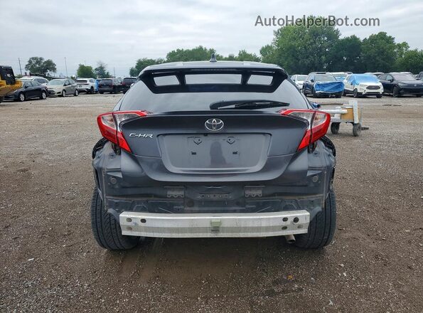JTNKHMBX8K1022467 2019 TOYOTA C-HR Gray Rear view