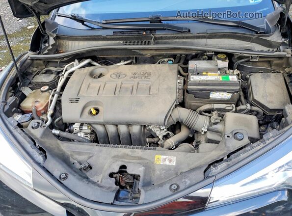JTNKHMBX8K1033047 2019 TOYOTA C-HR Black Вид задньої частини салону