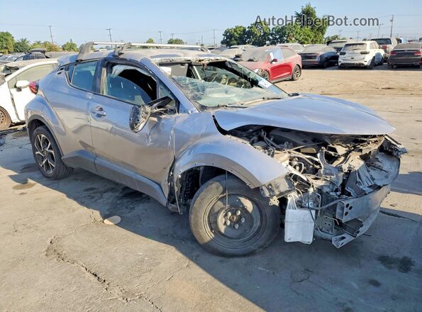 JTNKHMBX8K1046347 2019 TOYOTA C-HR Серебряный Передняя правая четверть