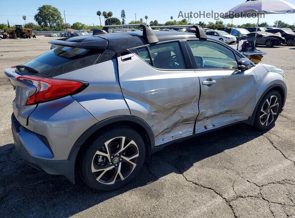 JTNKHMBX8L1083299 2020 TOYOTA C-HR Silver Հետևի աջ