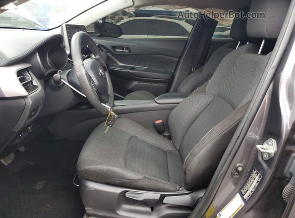JTNKHMBX8M1121678 2021 TOYOTA C-HR Gray Вид салону спереду
