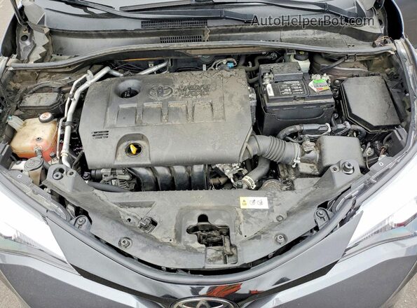 JTNKHMBX8M1121678 2021 TOYOTA C-HR Gray Вид підкапотного простору