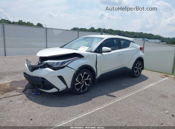 JTNKHMBX8M1126010 2021 TOYOTA C-HR Белый Передняя левая четверть