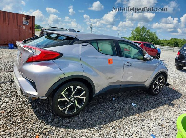JTNKHMBX9K1047376 2019 TOYOTA C-HR Silver Tył prawy