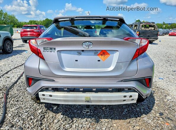 JTNKHMBX9K1047376 2019 TOYOTA C-HR Silver Widok z tyłu