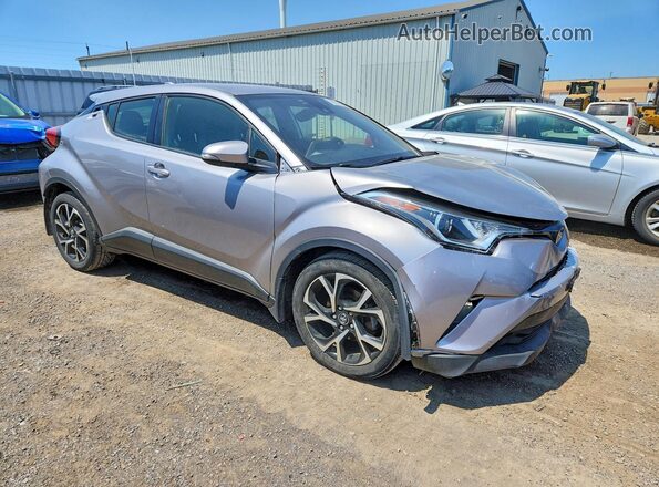 JTNKHMBX9K1054280 2019 TOYOTA C-HR Silver Передня права чверть