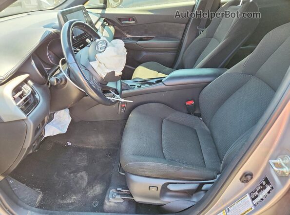 JTNKHMBX9K1054280 2019 TOYOTA C-HR Silver Вид салону спереду