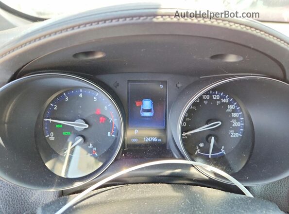 JTNKHMBX9K1054280 2019 TOYOTA C-HR Silver Вид щитка приладів