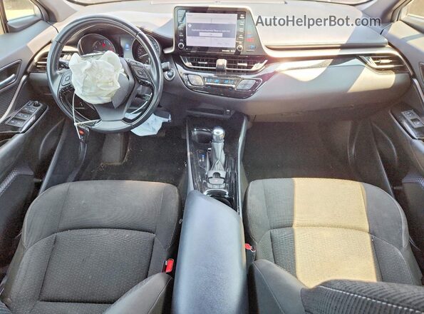 JTNKHMBX9K1054280 2019 TOYOTA C-HR Silver Вид панелі приладів