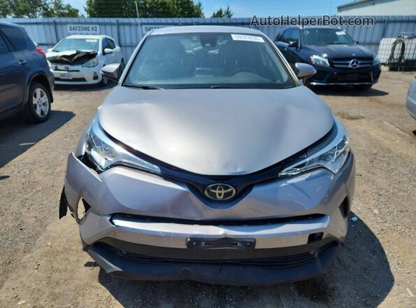 JTNKHMBX9K1054280 2019 TOYOTA C-HR Silver Вид спереду