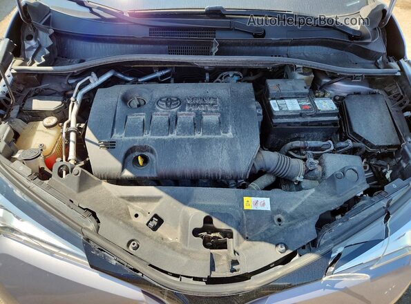 JTNKHMBX9K1054280 2019 TOYOTA C-HR Silver Вид задньої частини салону