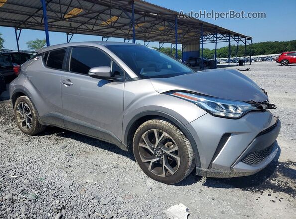 JTNKHMBX9L1093534 2020 TOYOTA C-HR Gray Delantero derecho