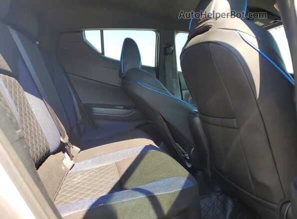JTNKHMBX9L1093534 2020 TOYOTA C-HR Gray Vista de los asientos traseros