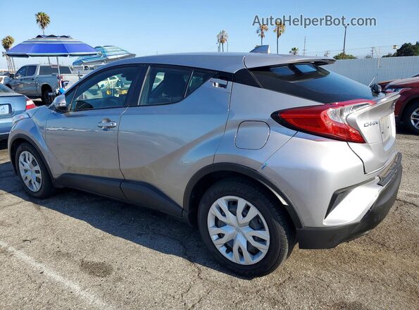 JTNKHMBXXK1045264 2019 TOYOTA C-HR Silver Հետևի ձախ