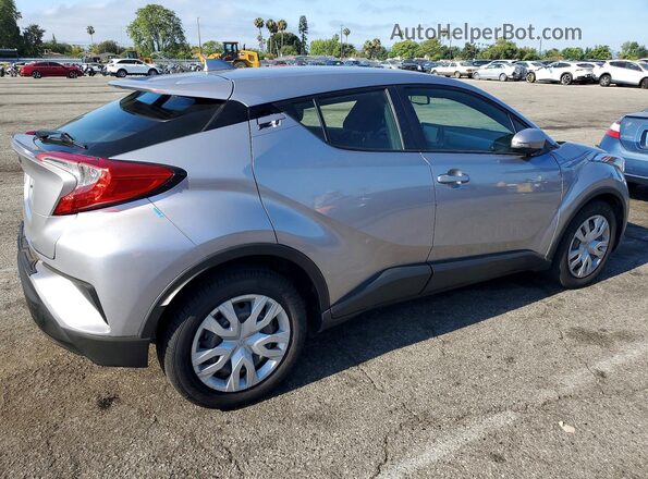 JTNKHMBXXK1045264 2019 TOYOTA C-HR Silver Հետևի աջ