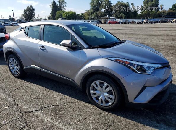 JTNKHMBXXK1045264 2019 TOYOTA C-HR Silver Առջևի աջ