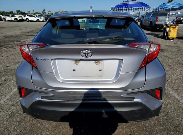 JTNKHMBXXK1045264 2019 TOYOTA C-HR Silver Հետևի տեսք