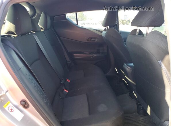 JTNKHMBXXK1045264 2019 TOYOTA C-HR Silver Հետևի նստատեղերի տեսք