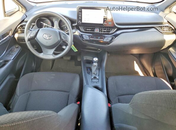 JTNKHMBXXK1045264 2019 TOYOTA C-HR Silver Առջևի վահանակի տեսք
