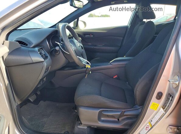 JTNKHMBXXK1045264 2019 TOYOTA C-HR Silver Սալոնի դիմացի տեսք